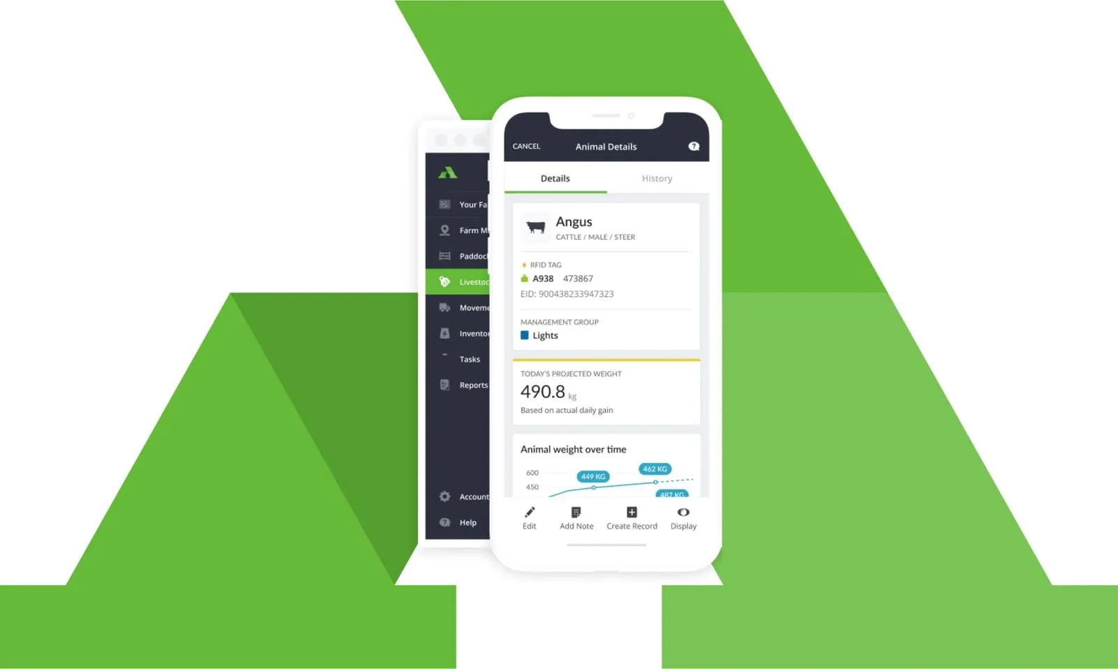 AgriWebb — pricing and feature pages